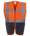 Multifunctional executive hi-vis waistcoat (HVW801)