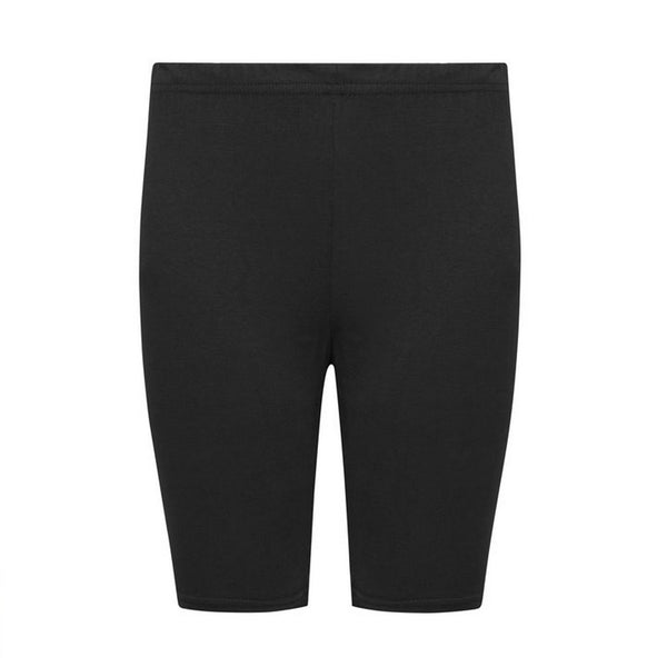 Girls Stretch Cotton Longer Length Gym (cycle shorts) Shorts | Navy | Black - Schoolwear Centres | School Uniforms near me
