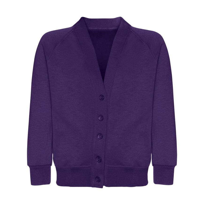 Friars primary school uniform, Southend | Purple Sweatshirts Cardigans with School Logo| Schoolwear Centres