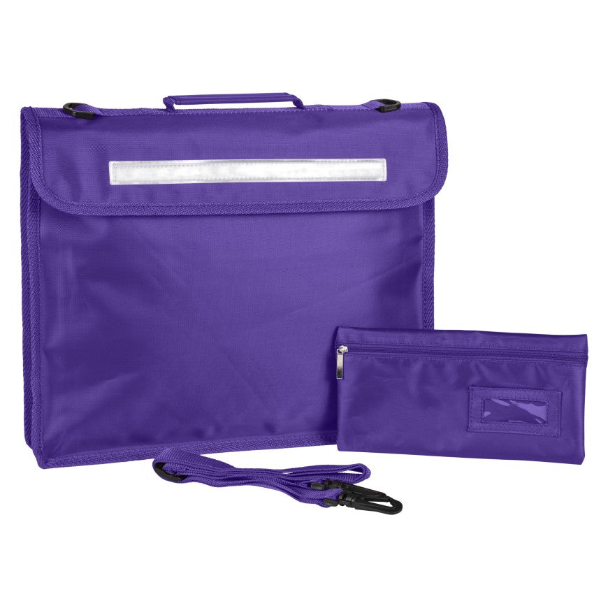 Friars Primary School & Nursery Purple School Bags with Logo - Schoolwear Centres | School Uniforms near me