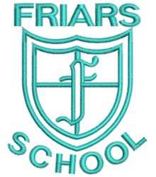 Friars primary school uniform, Southend | Purple R-neck Sweatshirts with School Logo| Schoolwear Centres