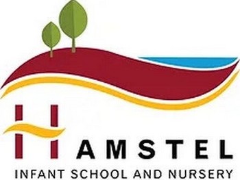 Hamstel Infants School Maroon R-neck Sweatshirts with School Logo - Schoolwear Centres | School Uniforms near me