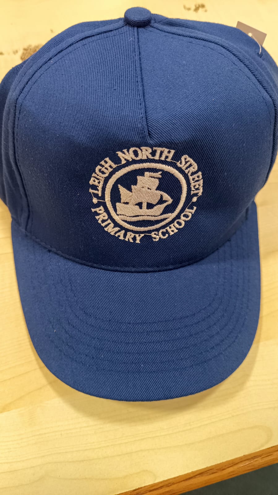 Leigh North Street Primary School - Royal Baseball Caps with School Logo - Schoolwear Centres | School Uniforms near me