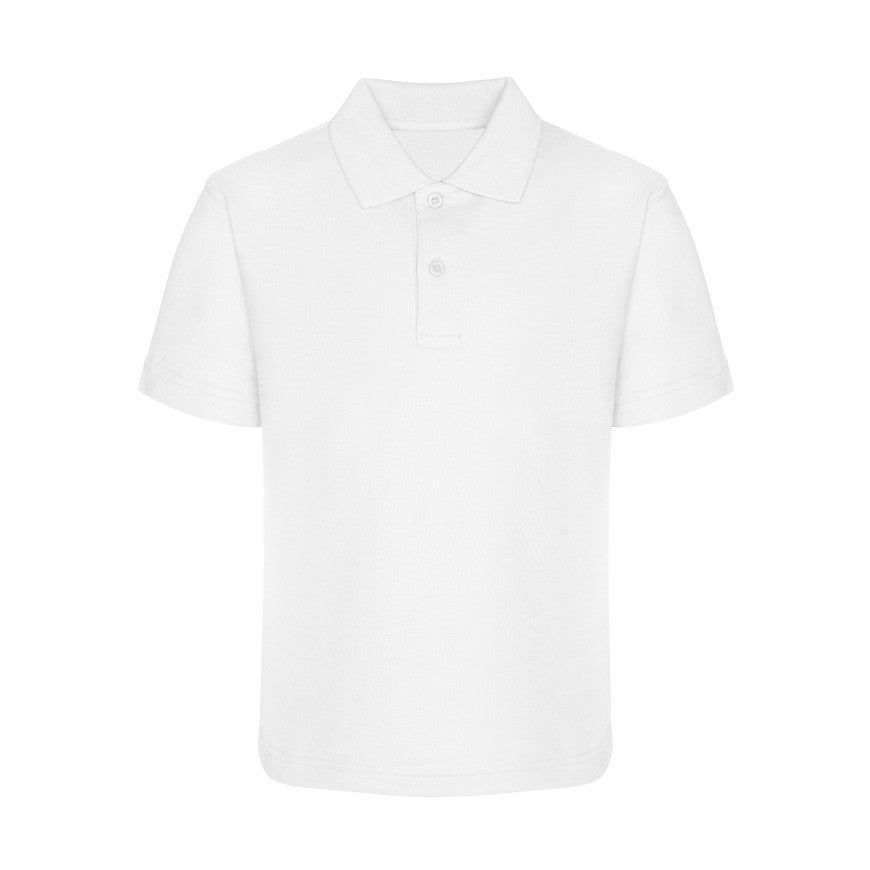 Our Lady of Lourdes Catholic Primary School | White Polo Shirt with School Logo - Schoolwear Centres | School Uniforms near me