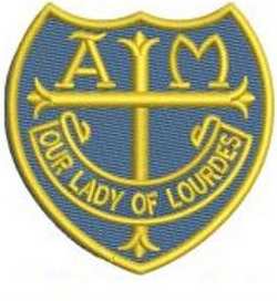 Our Lady of Lourdes Catholic Uniform | Royal Fleece Jacket with School Logo - Schoolwear Centres | School Uniforms near me