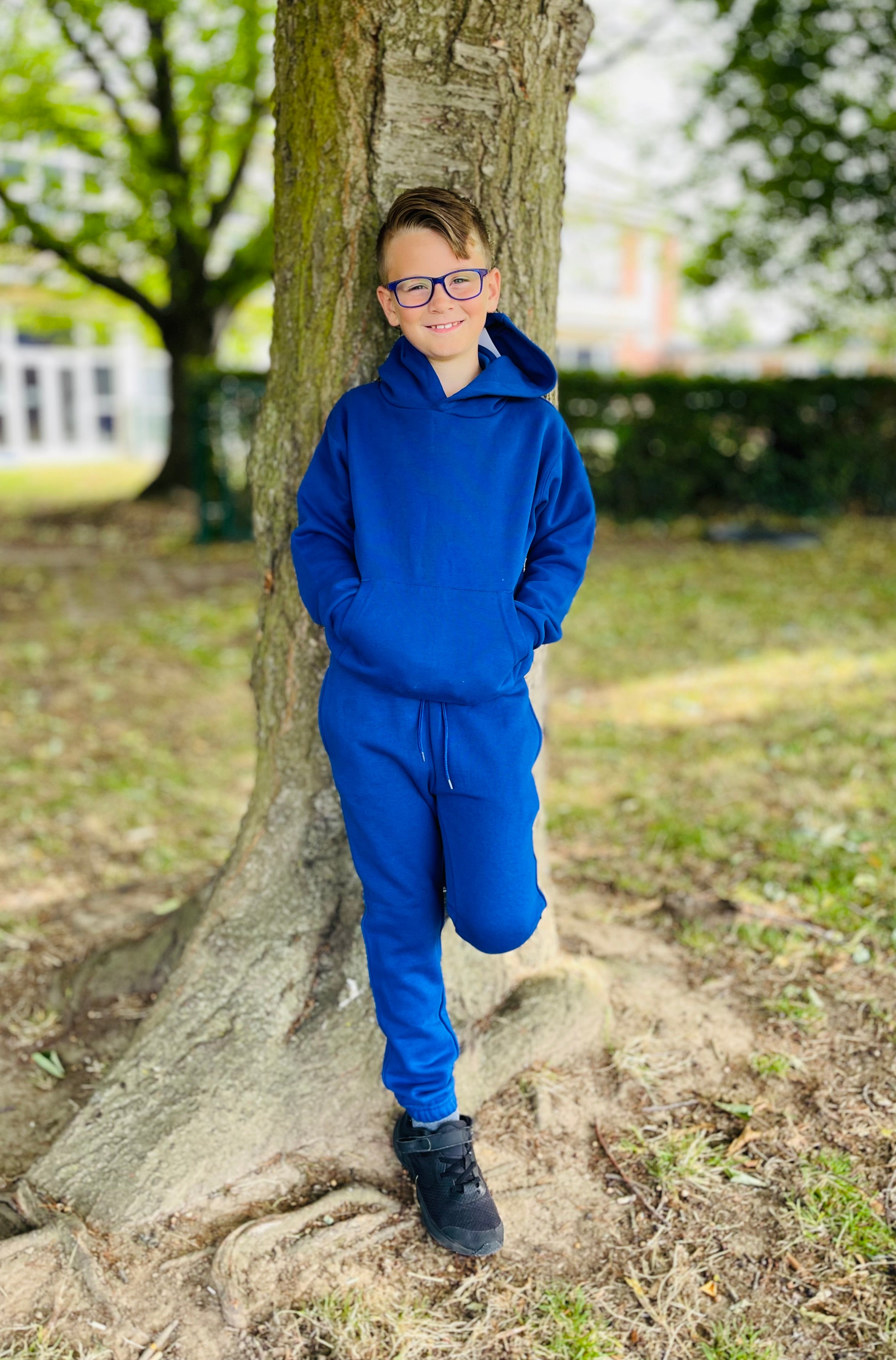 Prince Avenue Academy and Nursery | Royal (P E ) Hoodie with School Logo - Schoolwear Centres | School Uniforms near me