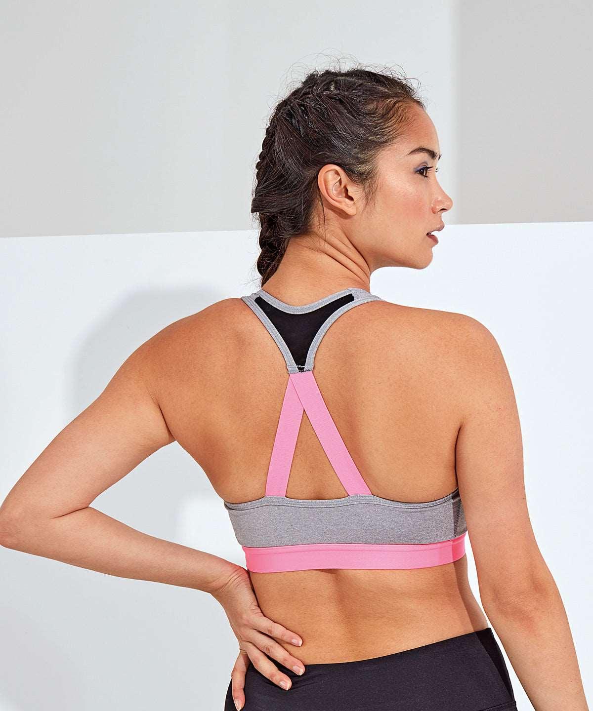 Black (Solid) - TriDri® performance sports bra (medium impact) Bras TriDri® Activewear & Performance, Back to the Gym, Exclusives, Lounge & Underwear, Sports & Leisure, Women's Fashion Schoolwear Centres