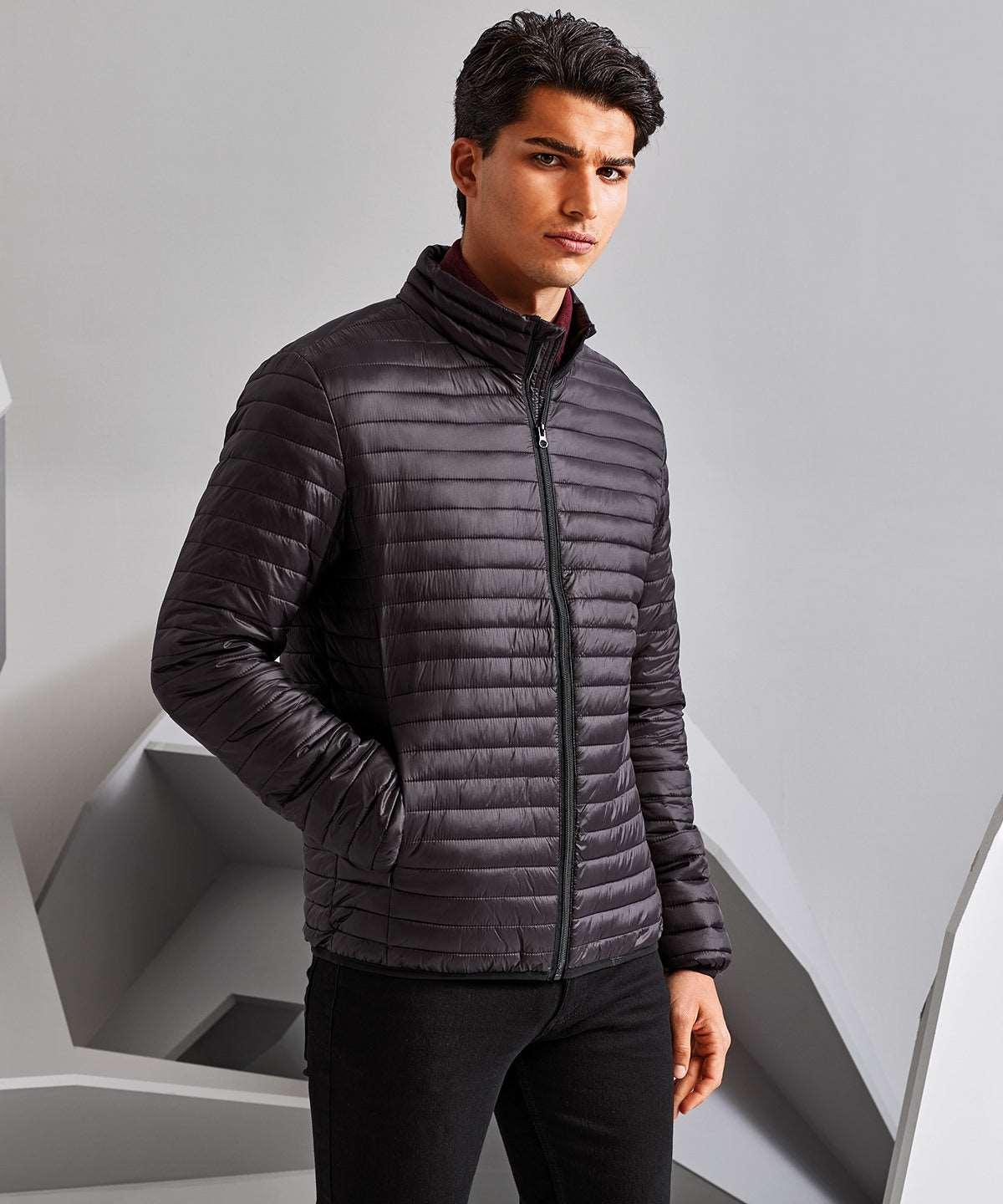 Aubergine - Tribe fineline padded jacket Jackets 2786 Alfresco Dining, Jackets & Coats, Must Haves, Padded & Insulation, Padded Perfection, Raladeal - Recently Added, Rebrandable Schoolwear Centres
