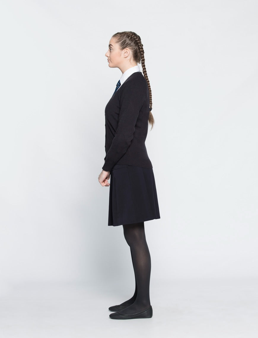 The Bromfords School Uniform | Navy Knitted (new) Cardigans with Logo - Schoolwear Centres | School Uniforms near me