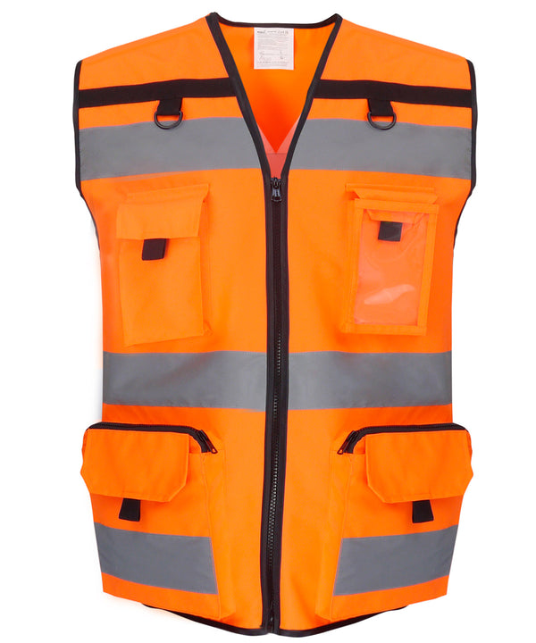 Hi-vis ripstop tool vest (HVW108)