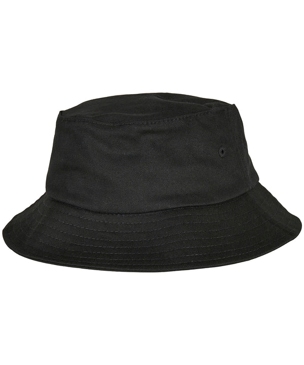 Kids Flexfit cotton twill bucket hat