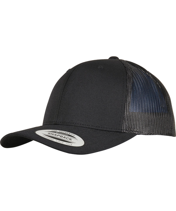 Trucker recycled polyester fabric cap (6606TR)