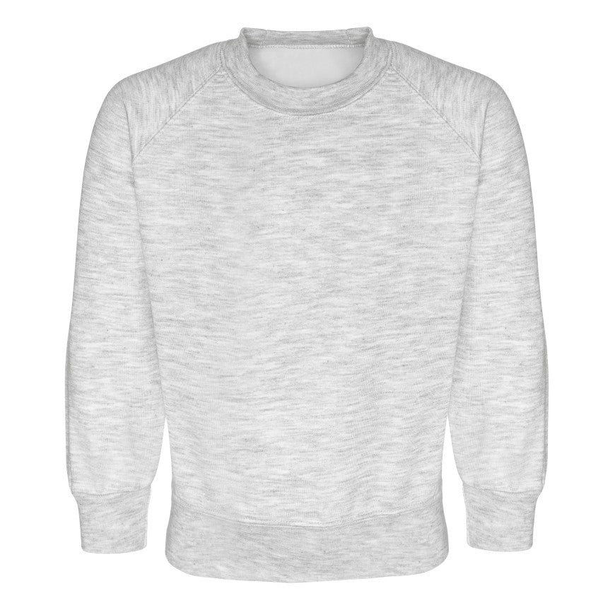 Crew (Round) Neck Sweatshirts sizes 2/3 Yrs - XL 44" - Schoolwear Centres | School Uniforms near me