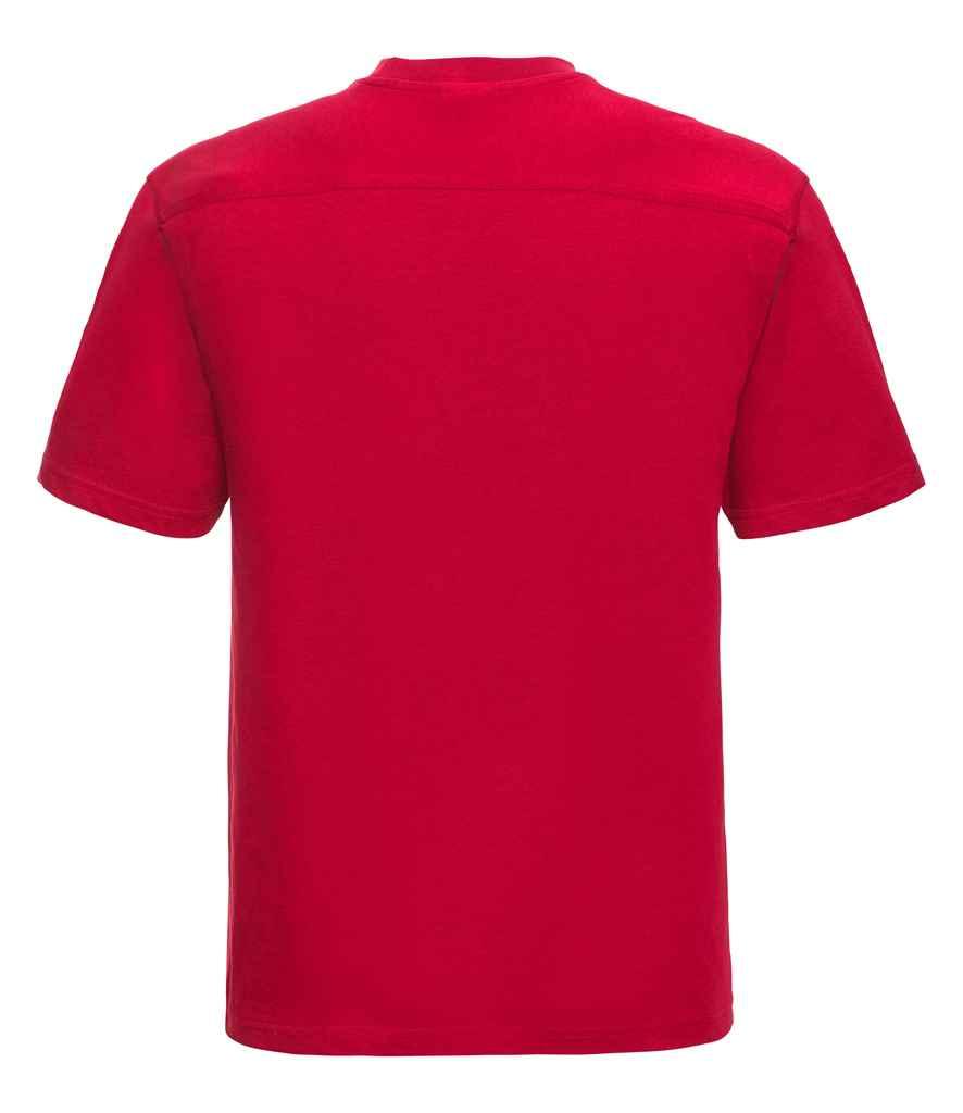 Russell Heavyweight T-Shirt | Classic Red T-Shirt Russell style-010m Schoolwear Centres