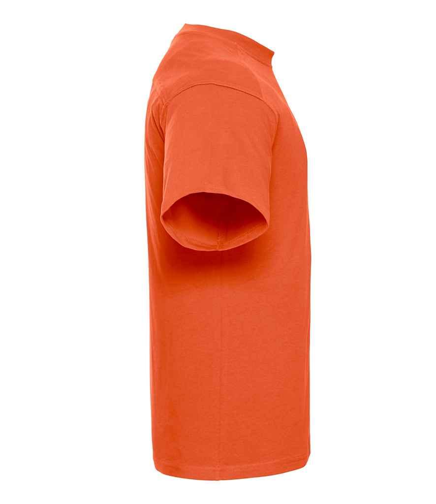 Russell Heavyweight T-Shirt | Orange T-Shirt Russell style-010m Schoolwear Centres