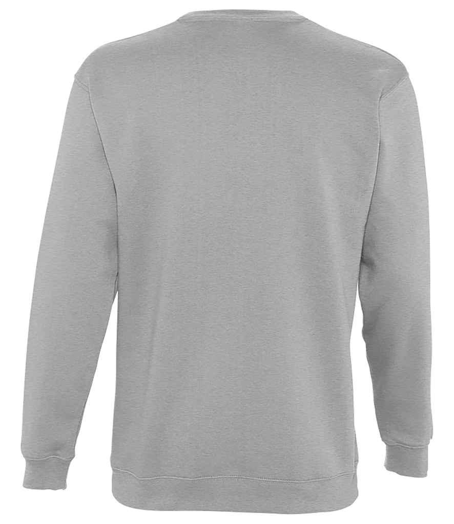 SOL'S Unisex Supreme Sweatshirt | Grey Marl Sweatshirt SOL'S style-01178 Schoolwear Centres