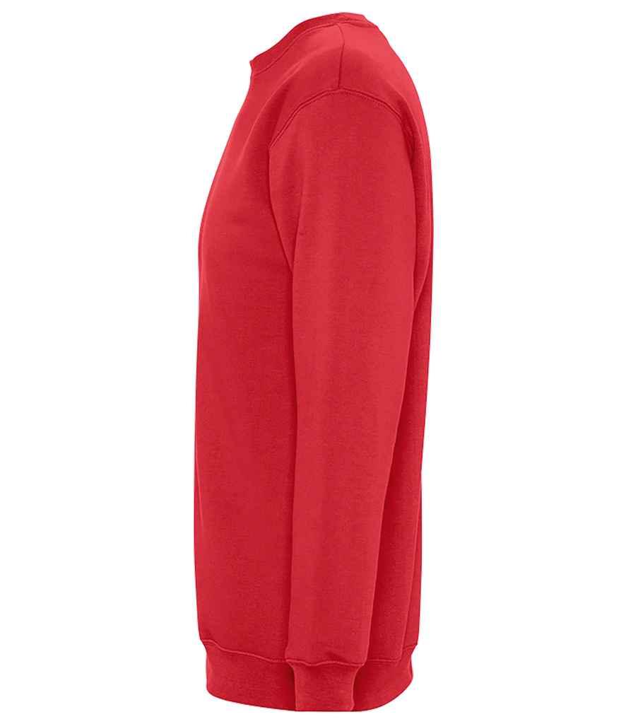 SOL'S Unisex Supreme Sweatshirt | Red Sweatshirt SOL'S style-01178 Schoolwear Centres