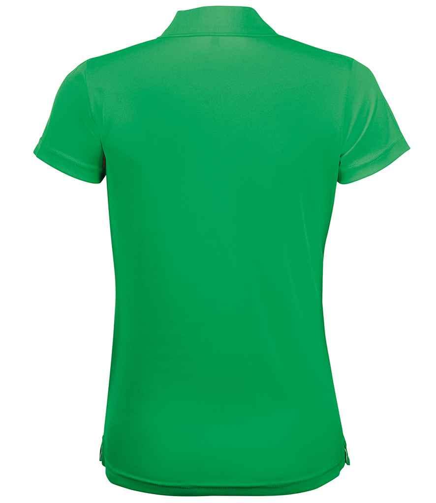 SOL'S Ladies Performer Piqué Polo Shirt | Kelly Green Polo SOL'S style-01179 Schoolwear Centres