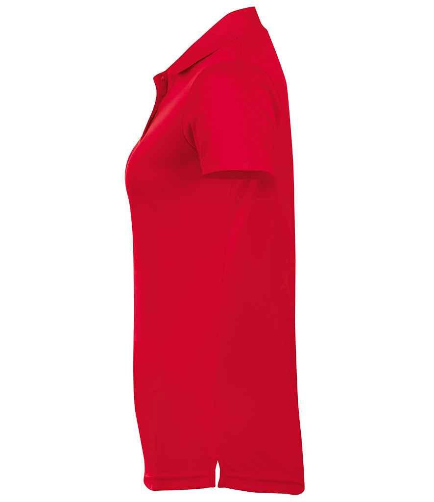 SOL'S Ladies Performer Piqué Polo Shirt | Red Polo SOL'S style-01179 Schoolwear Centres