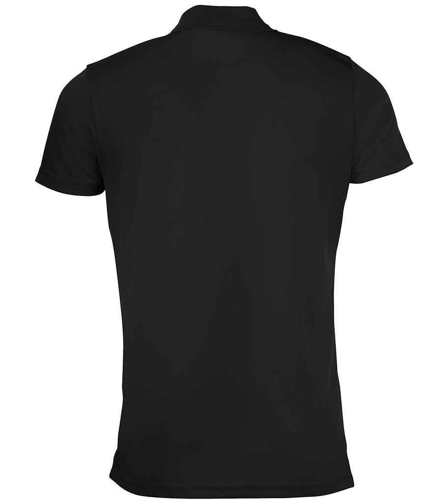 SOL'S Performer Piqué Polo Shirt | Black Polo SOL'S style-01180 Schoolwear Centres