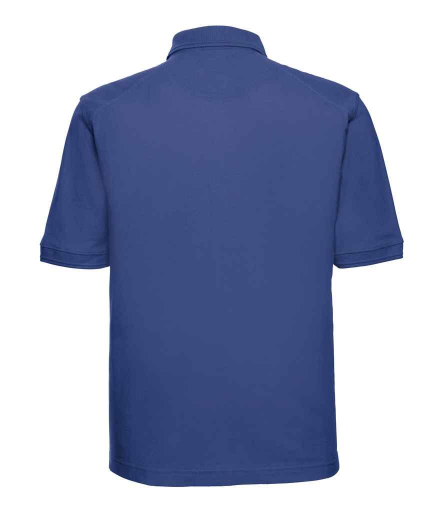 Russell Heavy Duty Piqué Polo Shirt | Bright Royal Polo Russell style-011m Schoolwear Centres