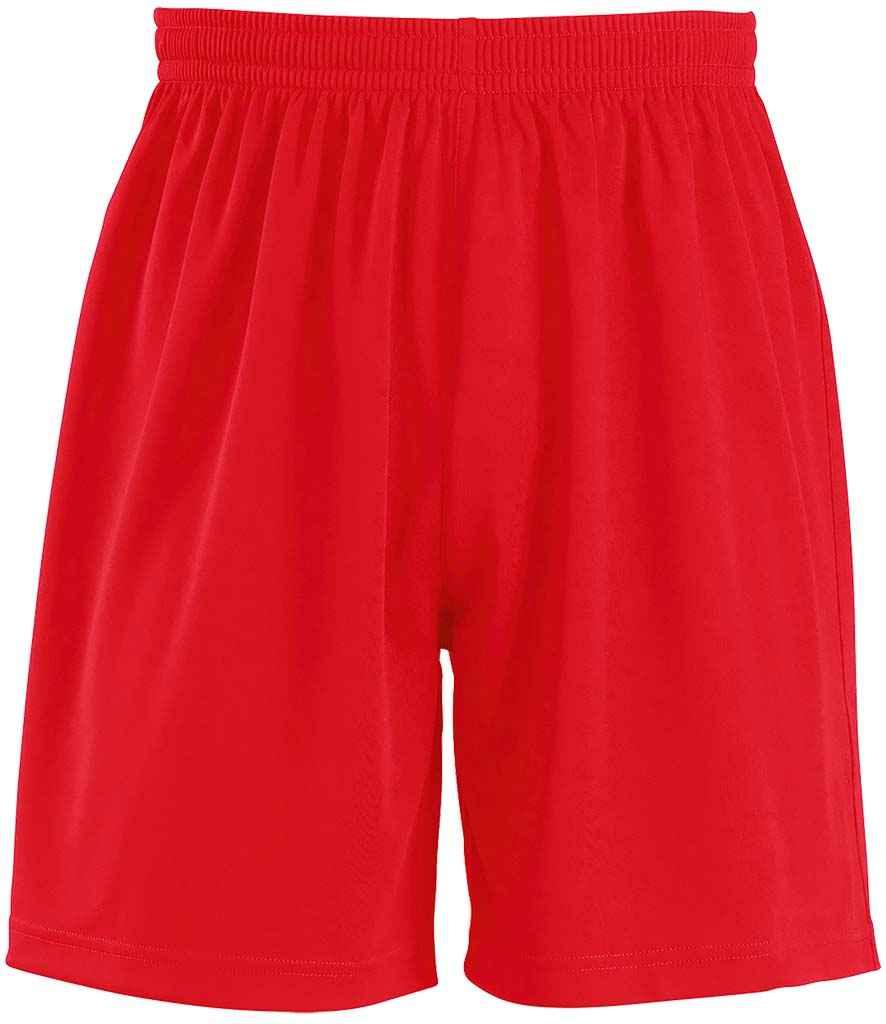 SOL'S Kids San Siro 2 Shorts | Red Shorts SOL'S style-01222 Schoolwear Centres