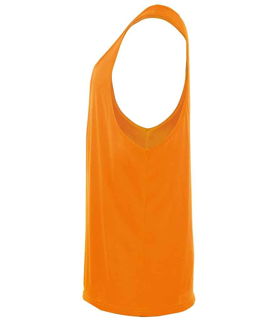 SOL'S Unisex Jamaica Tank Top | Neon Orange T-Shirt SOL'S style-01223 Schoolwear Centres