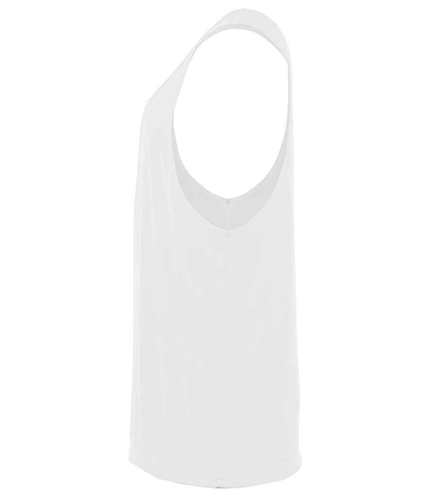 SOL'S Unisex Jamaica Tank Top | White T-Shirt SOL'S style-01223 Schoolwear Centres