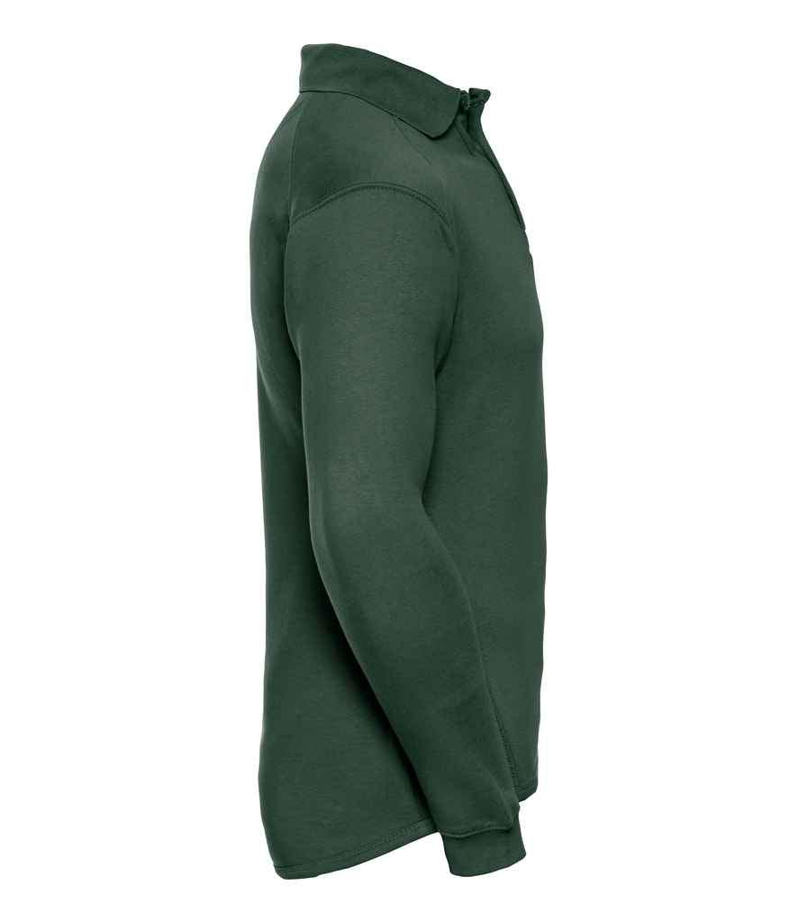 Russell Heavy Duty Collar Sweatshirt | Bottle Green Sweatshirt Russell style-012m Schoolwear Centres