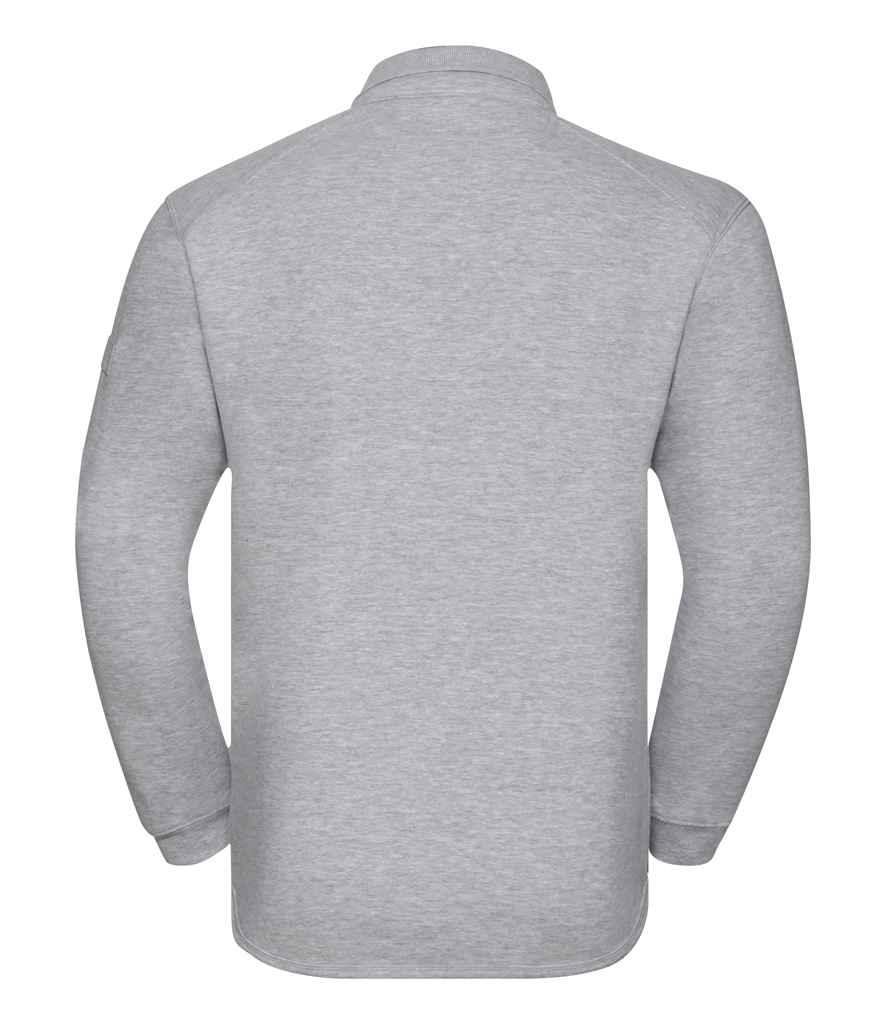 Russell Heavy Duty Collar Sweatshirt | Light Oxford Sweatshirt Russell style-012m Schoolwear Centres