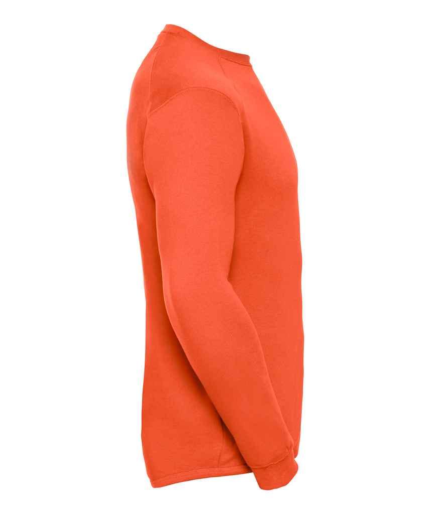 Russell Heavyweight Sweatshirt | Orange Sweatshirt Russell style-013m Schoolwear Centres