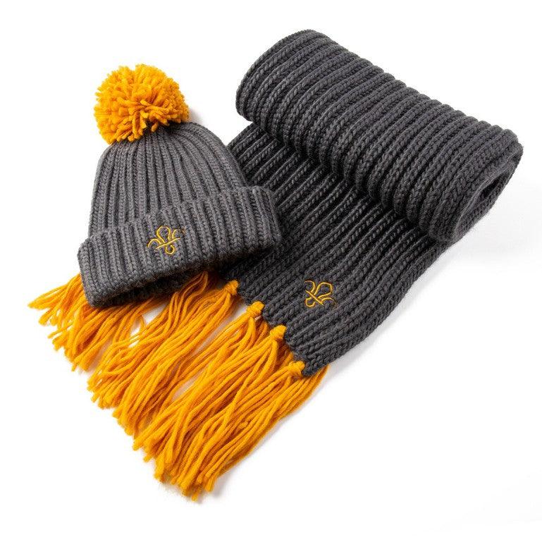Fleur de Lis Scouts Scarf and Bobble Hat Set - Schoolwear Centres | School Uniforms near me