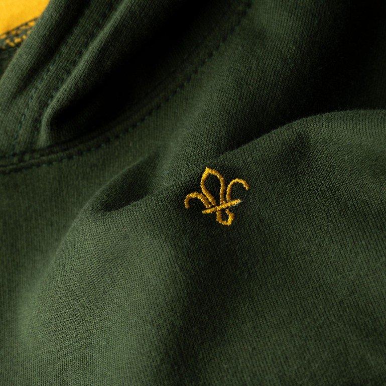 Fleur de Lis Scouts Brights Contrast Kids Hoodie - Schoolwear Centres | School Uniforms near me