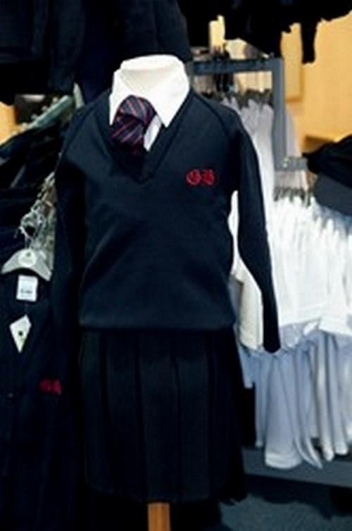 GREAT BERRY - 100% ACRYLIC KNITWEAR CARDIGAN WITH SCHOOL LOGO - Schoolwear Centres | School Uniform Centres