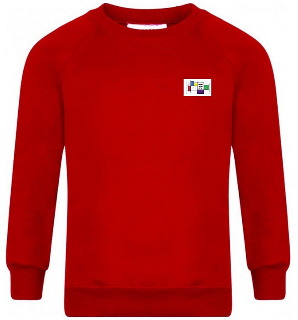 Felmore Primary School - Red Sweatshirt Jumper with School Logo - Schoolwear Centres | School Uniform Centres