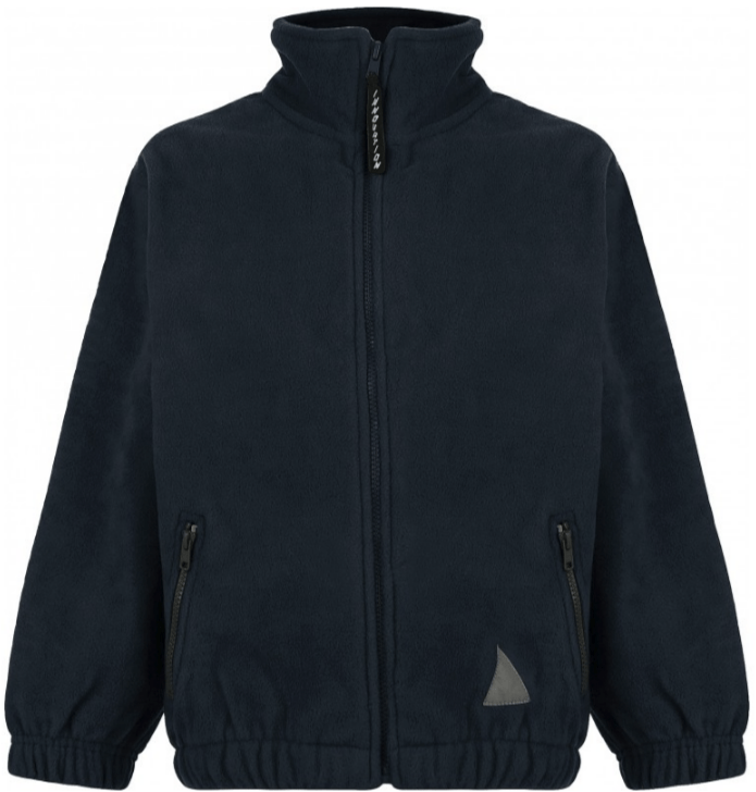 Whitmore Primary School and Nursery - Black Fleece Jacket with School Logo - Schoolwear Centres | School Uniform Centres