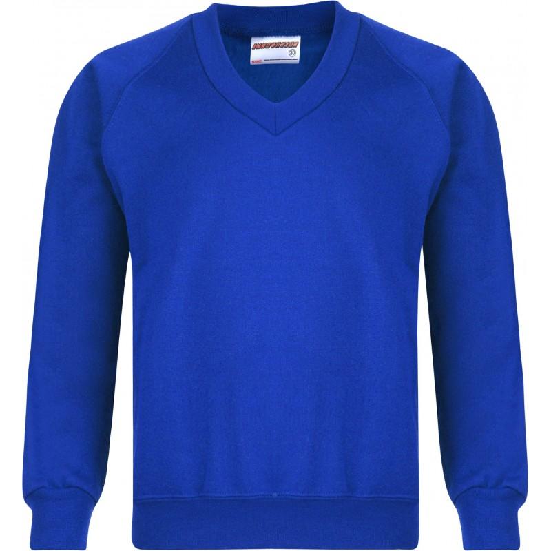 V/Neck Sweatshirts (12 Colours) - Schoolwear Centres | School Uniform Centres