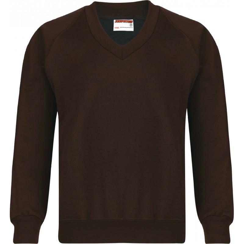 V/Neck Sweatshirts (12 Colours) - Schoolwear Centres | School Uniform Centres