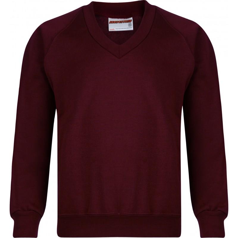 V/Neck Sweatshirts (12 Colours) - Schoolwear Centres | School Uniform Centres