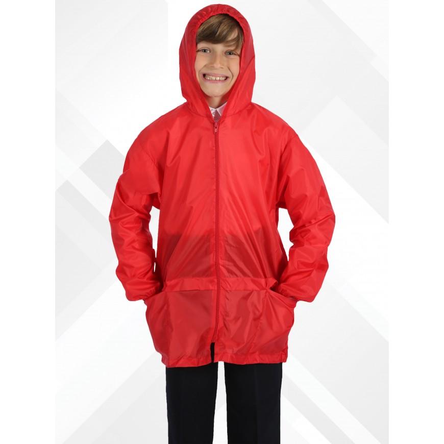 Waterproof Cagoules | Black | Royal | Navy | Red - Schoolwear Centres | School Uniform Centres