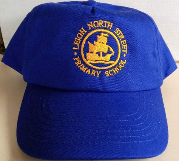 Leigh North Street Primary School - Royal Baseball Caps with School Logo - Schoolwear Centres | School Uniform Centres