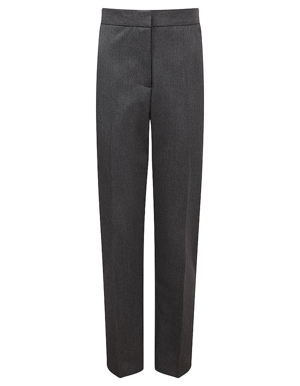 Aspire Girls Slim-fit Trousers (available in Black & Grey colours) - Schoolwear Centres | School Uniform Centres