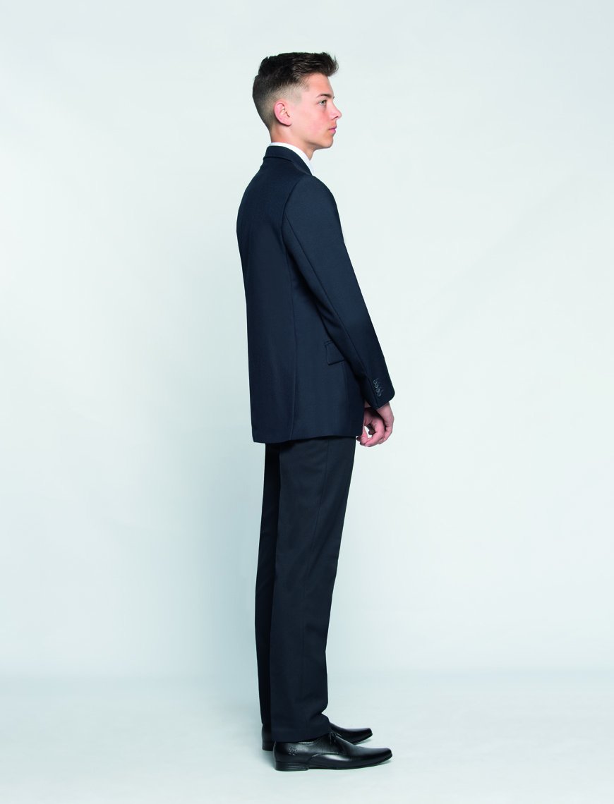 Hassenbrook Academy - Boys 3 buttoned Designer Jacket with School Logo - Schoolwear Centres | School Uniform Centres