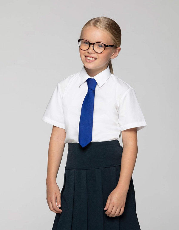 Girls Blouse (S/Sleeve & L/Sleeve) Twin Packs | Slim-Fit Non-Iron Shirts - Schoolwear Centres | School Uniforms near me