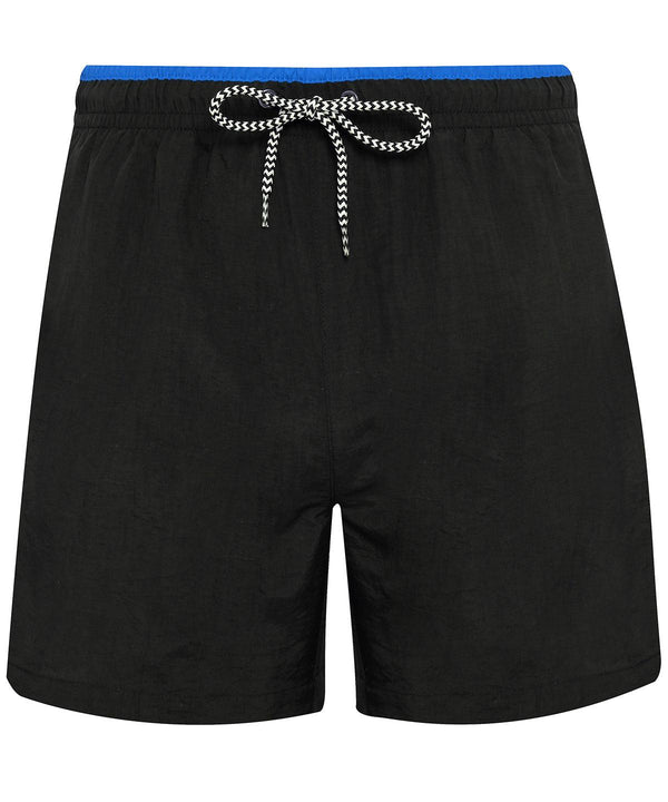 Black/Royal - Swim shorts Shorts Asquith & Fox Holiday Season, Must Haves, Plus Sizes, Raladeal - Recently Added, Resortwear, Sports & Leisure, Trousers & Shorts Schoolwear Centres