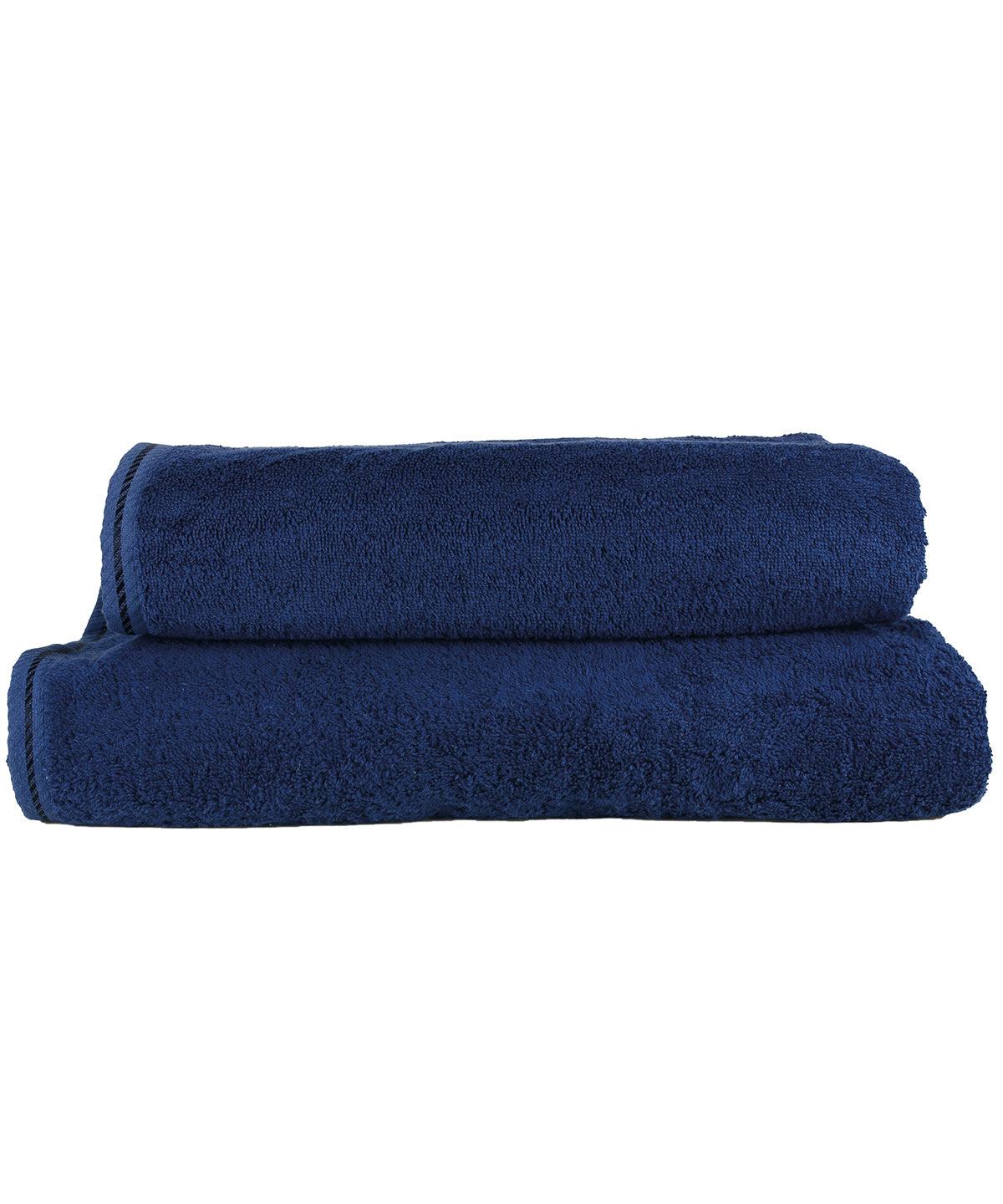 French Navy - ARTG® Bath towel Towels A&R Towels Homewares & Towelling Schoolwear Centres