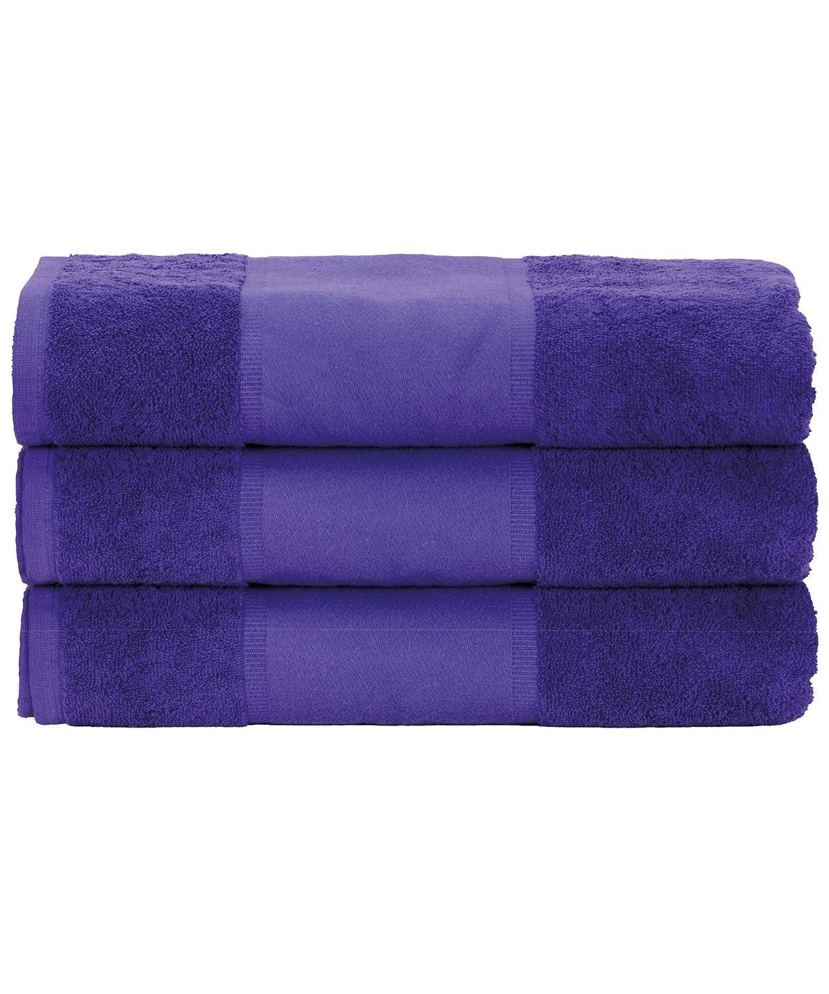 Purple - ARTG® PRINT-Me® hand towel Towels A&R Towels Homewares & Towelling, Must Haves Schoolwear Centres