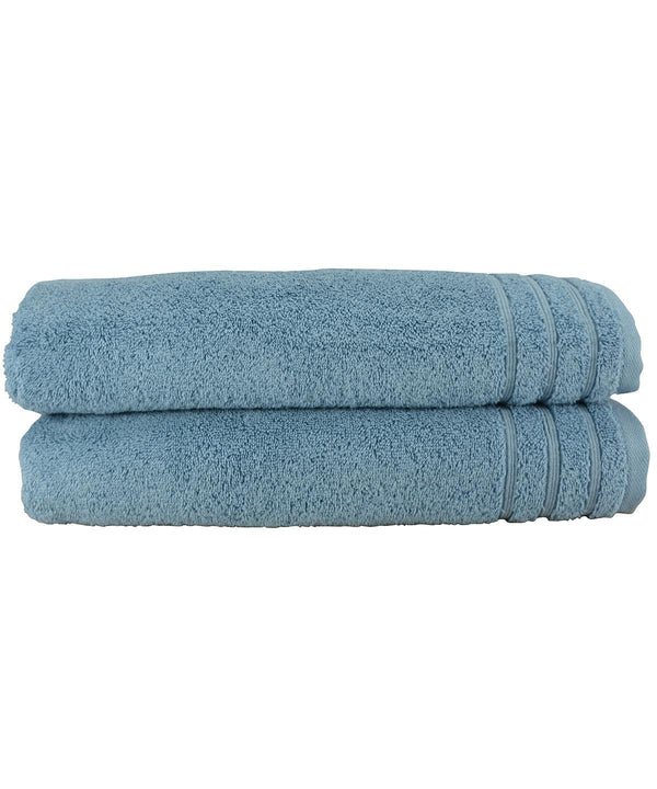Blue - ARTG® Organic bath towel Towels A&R Towels Gifting & Accessories, Homewares & Towelling, Must Haves, Organic & Conscious Schoolwear Centres
