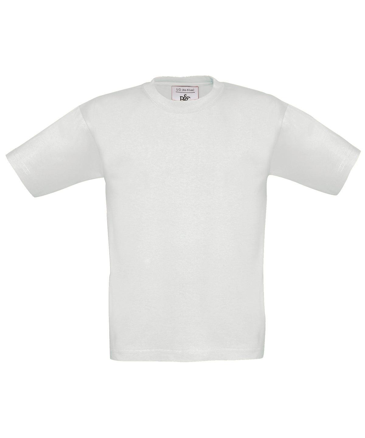 Ash - B&C Exact 190 /kids T-Shirts B&C Collection Junior, Must Haves, T-Shirts & Vests Schoolwear Centres