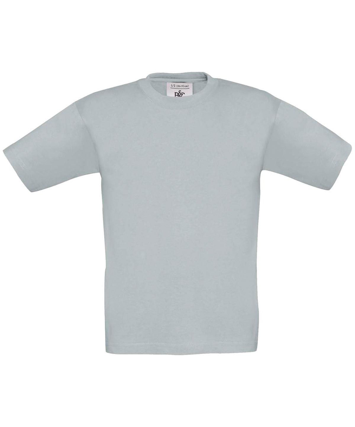 Pacific Grey - B&C Exact 190 /kids T-Shirts B&C Collection Junior, Must Haves, T-Shirts & Vests Schoolwear Centres